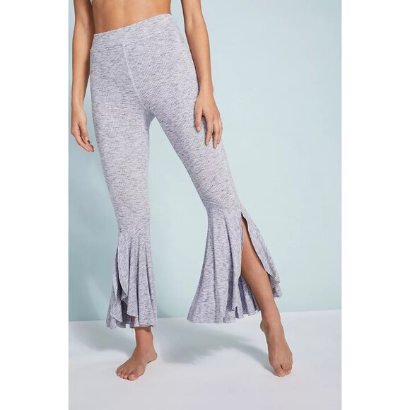 free people movement Pants - Free People Movement Size Small Low And Flow Leggings Gray